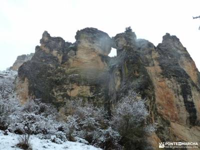 Parque Natural Barranco del Río Dulce; brujula orientacion valle de aran mapa las presillas de rasc